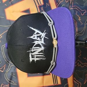 Findlay Hats Snapback Digger Metal Font Purple Black White Crown